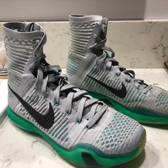 Kobe 10 Elite High "Wolf Grey" - Picture 1 of 4